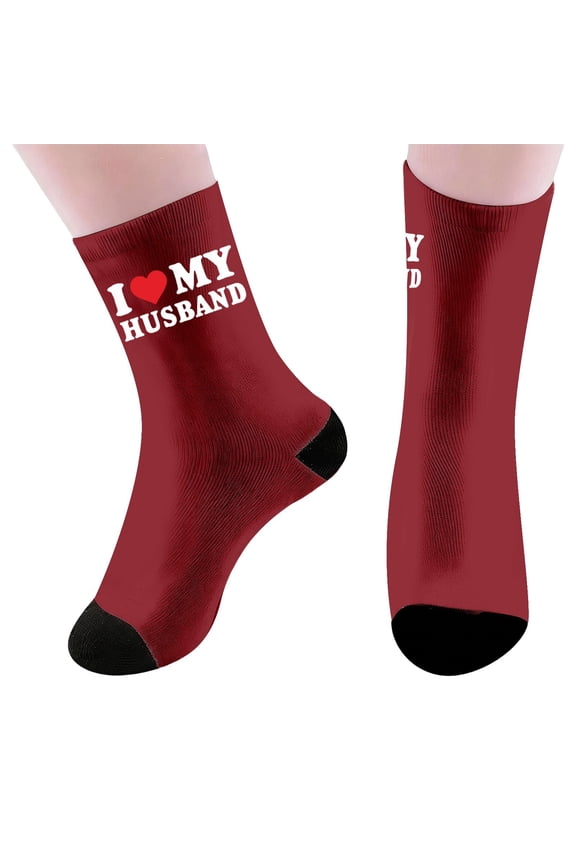 Valentine's Day Print Stockings For Adults Heart Pattern Sheer Hosiery Comfortable Stretchable Party Wear Top Control Tights Ladies