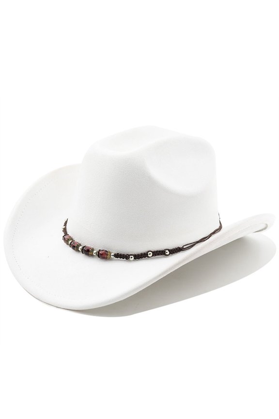 Western Cowboy Hat With Curved Brim For And Outdoor Adventure Travel Riding Country Style Cow Hats