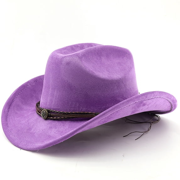TIANZEN Western Cowboy Hat With Curved Brim For And Outdoor Adventure Travel Riding Cowboy Hat Men Western