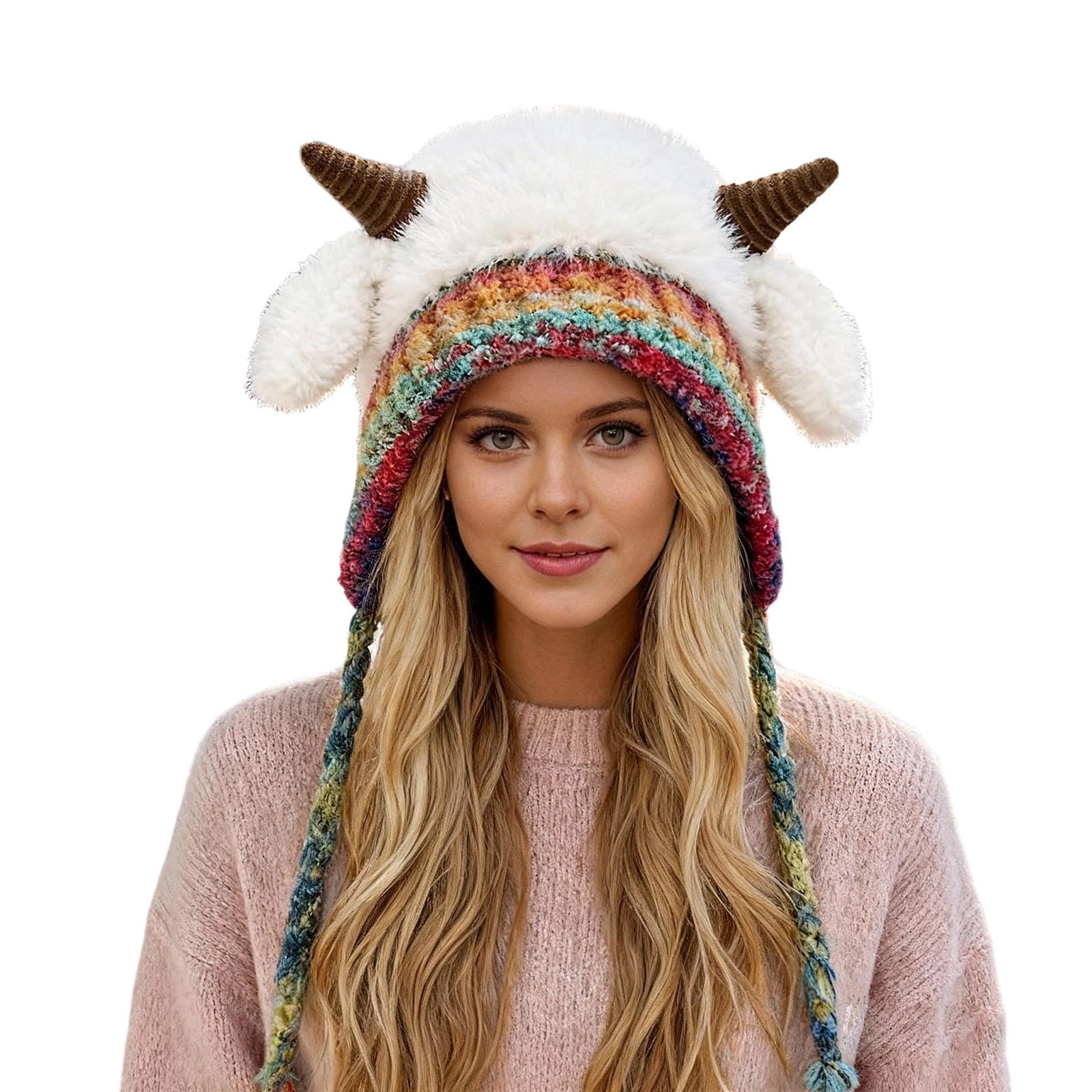 TIANZEN Winter Hat With Baatable Ear Soft Lined For Cozy Cap With ...