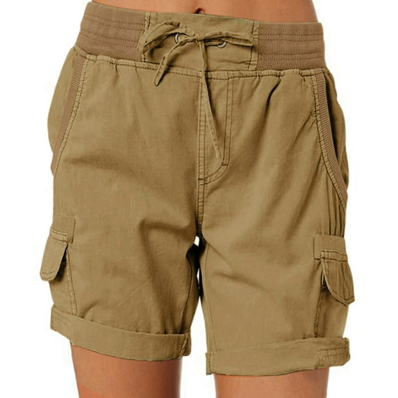TIANZEN Women Cargo Shorts Summer Loose Hiking Shorts With Pockets Bike Shorts Women Underwear Shorts for Women
