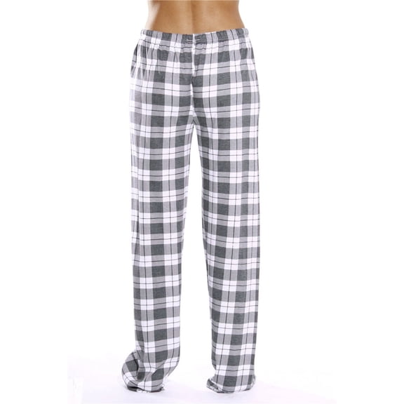 TIANZEN Women Casual And Comfortable Micro Elastic Plaid Home Pants Drawstring Elastic Waist Loose Wide Leg Pajama Pants Casual Pant Suits for Women Velour Womens Loose Pants Casual