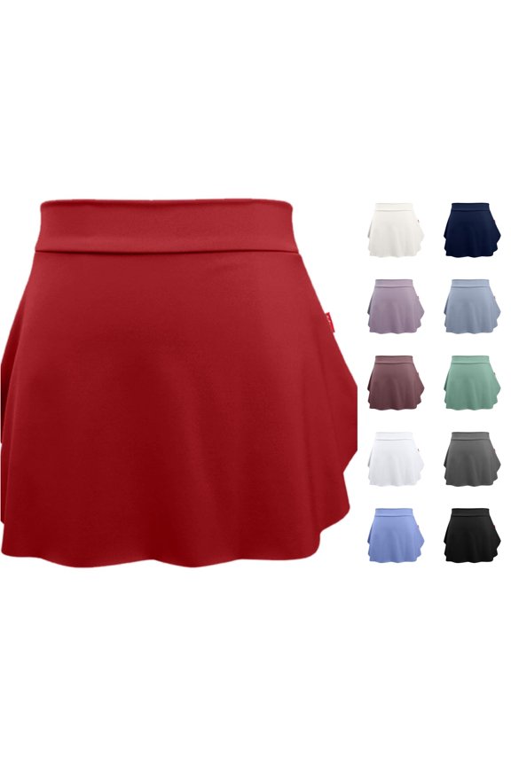 Women Pull On Ballet Skirt Elastic Dance Skirt Skirt For Skating Gymnastis Cargo Skirt