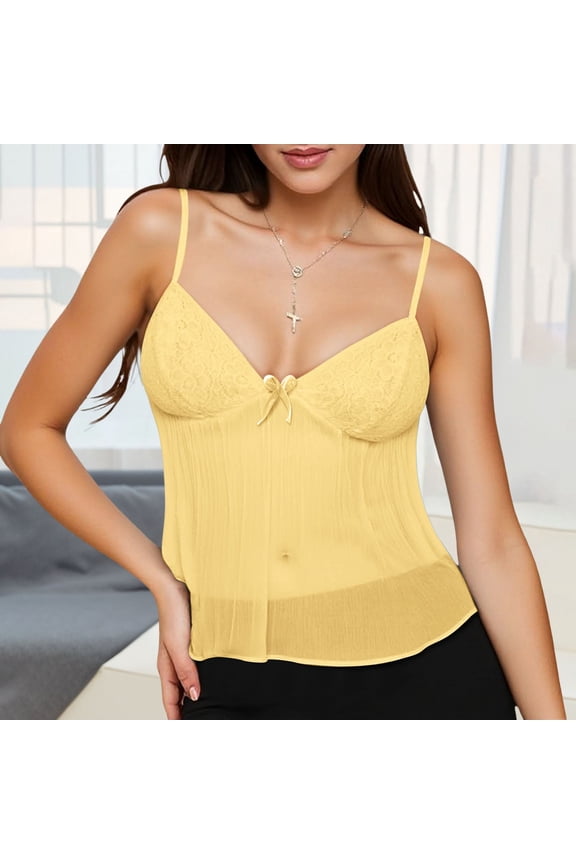Women Tank Tops Spaghetti Strap Peplum Top Flowy Sleeveless Shirts Camisole Sports Top plus Size Bandage Top for Women
