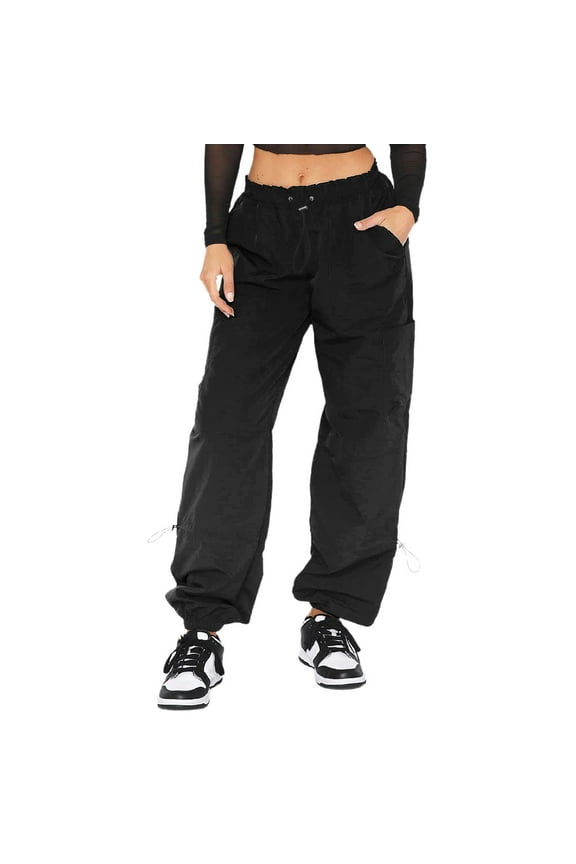 Women's Cargo Pants High Waist Wide Leg Pants Straight Leg Loose Trousers Fancy Clothes for Teens Women Casual Pants