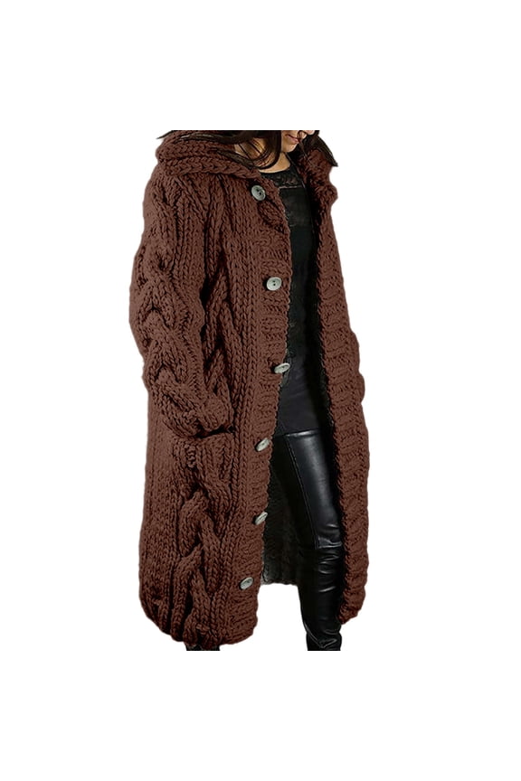 Women's Casual Long Button Down Cardigan Sweater Lightweight Knit Open Front Coat Outerwear Sweater Leopard Sweater Jacket Womens plus Size Duster