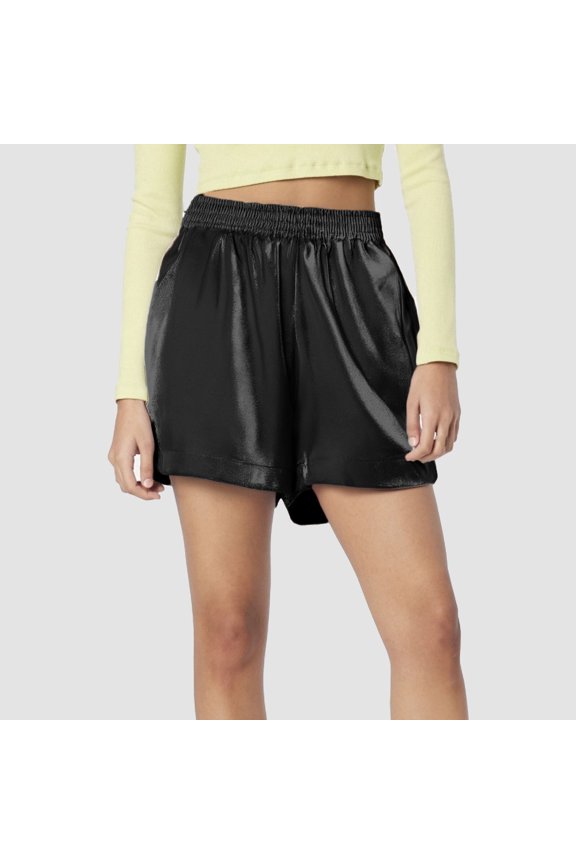 Women's Casual Summer Shorts Loose Fit A Line Wide Leg Cropped Pants Comfortable Pant Suits for Women Business Casual plus Size Pant Romper for Women Casual Pants Women Casual Petite