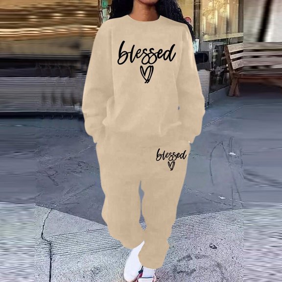 TIANZEN Women's Fashion Casual Loose Hoodie And Sweatpants Set Stylish Comfortable Loungewear Outfit Winter Bibs for Women Insulated Women's Ski Bibs Wide Leg Rompers And Jumpsuits for Women