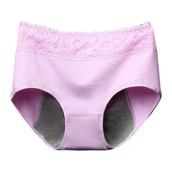 TIANZEN Women's Menstrual Panties 4 Layer Leakproof Menstrual Panties Menstrual Bi Panties Black Menstrual Panties Trading Underwear Women Underwear Women Boy Shorts Non Latex Waist Trainer for Women