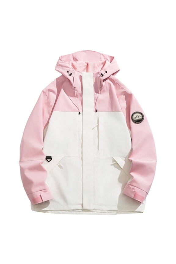 Women's Outdoor Jackets Lightweight Hooded Windbreaker For Hiking And Casual Wear Clothes for Older Women Juniors Jacket