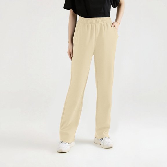 TIANZEN Women's Pocket Sweatpants Casual Sports Slacks Women Pants Casual plus Size plus Size Women's Dress Pants for Work Business Casual Womens Business Casual Pants plus Size