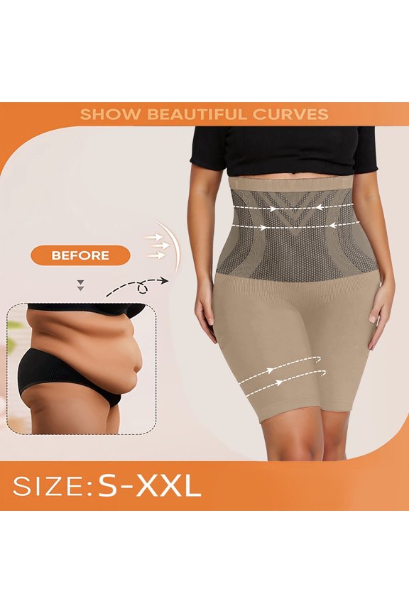 Women's Shapewear Panties High Waisted Underwear Comfortable Everyday Wear Seamless Lifting Postpartum Recovery Women Underwear High Waist Thigh Chafing Pack of Thongs Women