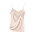 thumbnail image 1 of TIANZEN Women's Soft Strap Camisole Tank Top For Home And Casual Wear Comfortable Layering All Season Basic Undershirt Crop Top Tops for Women Thin Strap Top Spaghetti Strap Star Crop Top Women, 1 of 3
