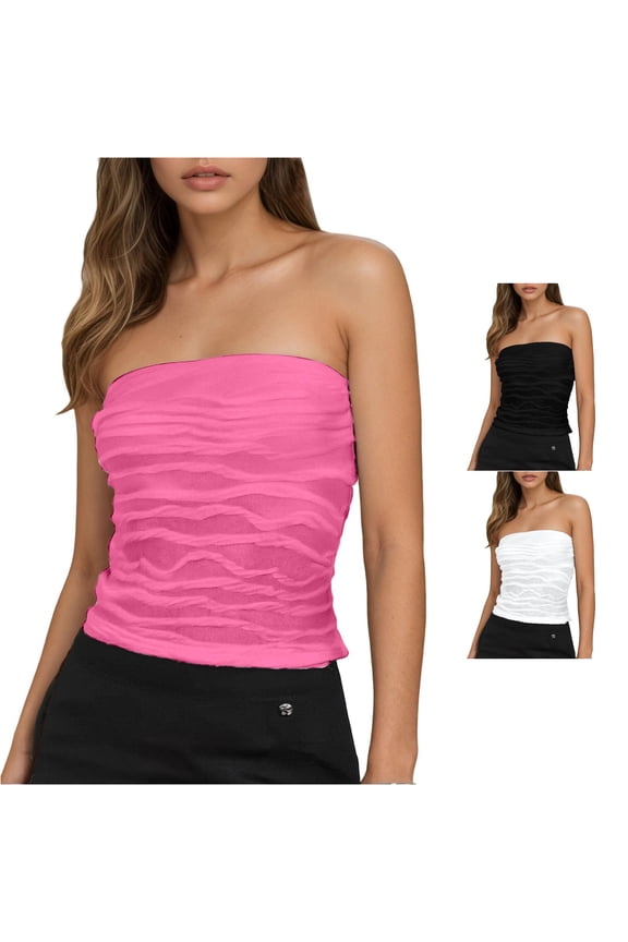 Women's Spring Sleeveless Solid Crop Top – Slim Fit Midriff Glasses Organizer Stand