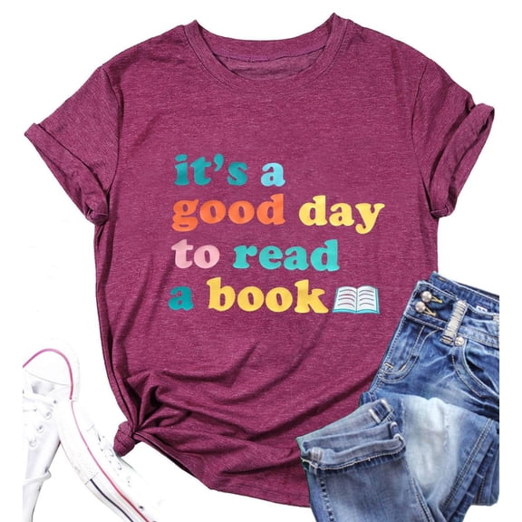 TIANZEN Women's Summer Letter Print Comfortable And Fashionable Fit Colored Top Short Sleeved T Shirt Layering Tees for Women Long Sleeve Lose Women Shirts Large Shirt for Women