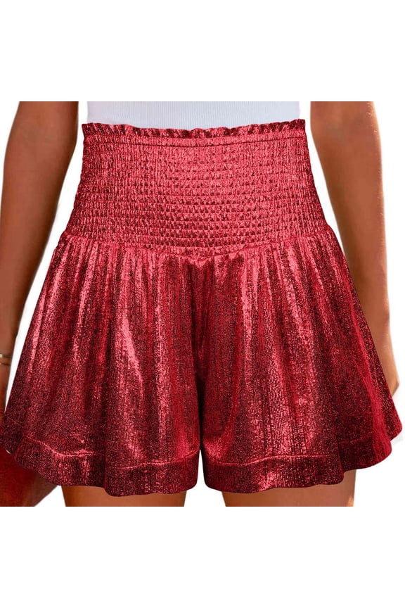 Women's casual sports pants loose and elastic waist hanging shorts Belly Dance Skirt