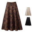 thumbnail image 1 of TIANZEN Womens Flower High Waist Skirt Midi Swing Skirt Tennis Skirt, 1 of 3