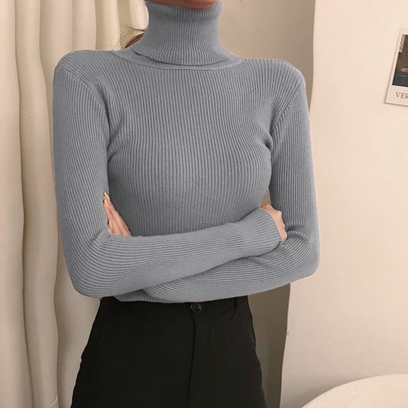 TIANZEN Womens Turtleneck Long Sleeved Leggings Autumn Winter 2022 Tight Knit Sweater With A Slim Black Pullover Underneath The Thermal Underwear Top for Men 4xl Womens Thermal Tops Long Sleeve Pack