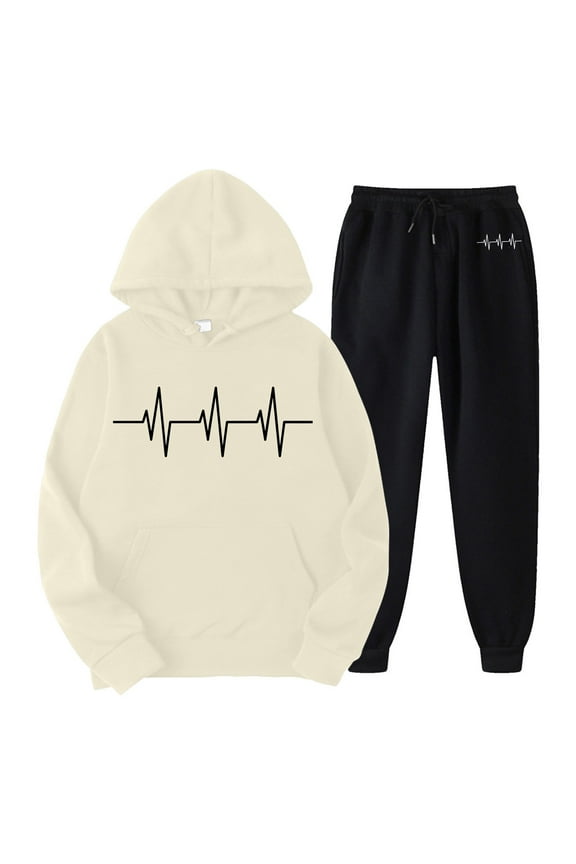 Womens Two Piece Outfits Sets Hoodie Sweatshirt And Long Sweatpants Jogger Workout Set Fall Tracksuit Sweatsuits Women plus Size Overalls Formal Pants Women Petite