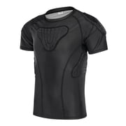TIAXU TIAXU Youth Kids Padded Football Rib Protector, Boys Girls Rib Chest Guard Shirt for Rugby Baseball Soccer Basketball