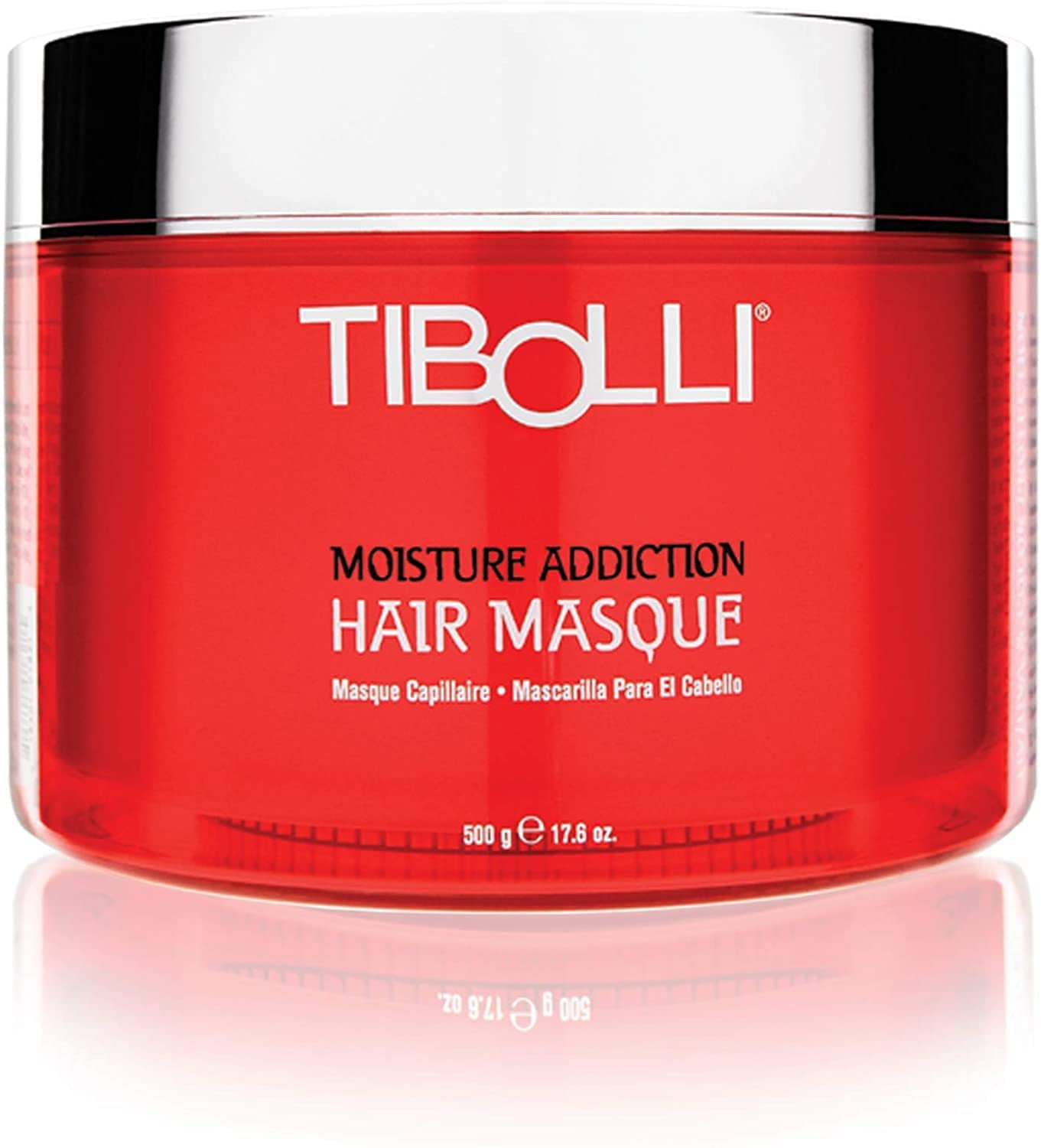 TIBOLLI Moisture Addiction Mask Deep Conditioning Masque (17.6 Fl oz/500g) Moisturizing Hydrating Smoothing Keratin Treatment for Anti Frizz Dry Damaged Color Treated Hair Repair Restoration Formula