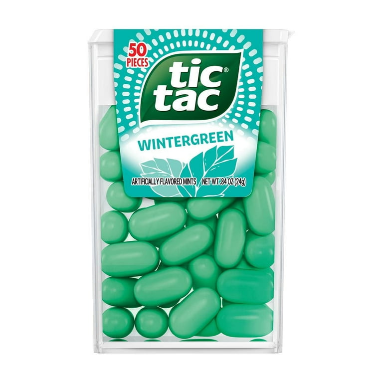 たっきーたっきー Tic Tac Wintergreen, On-the-Go Refreshment, .84oz - Walmart.com
