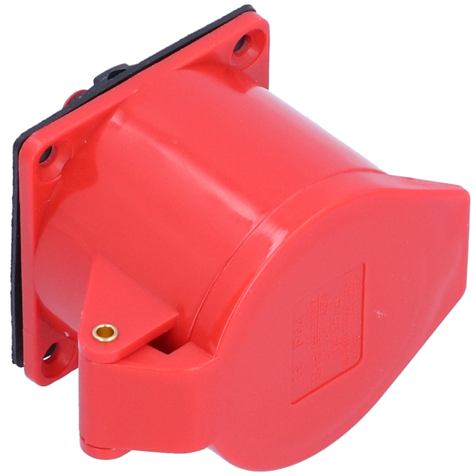 TICFOX Toma de corriente industrial 5 pines trifsico impermeable instalacin oculta 32A 220?380V/240?415V