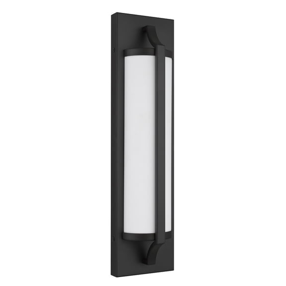 TICOZE 18 Inch Black Integrated LED Vanity Light Modern Bathroom Vanity Light and Bathroom Wall Lights with 3 Color Selectable and Dimmable Feature Dimmer Not Included