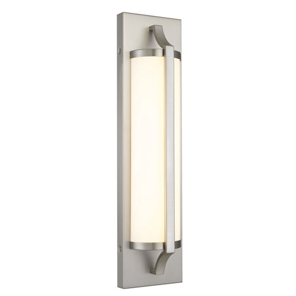 TICOZE 18 Inch Brushed Nickel Integrated LED Vanity Light Modern Bathroom Vanity Light and Bathroom Wall Lights with 3 Color Selectable and Dimmable Feature Dimmer Not Included