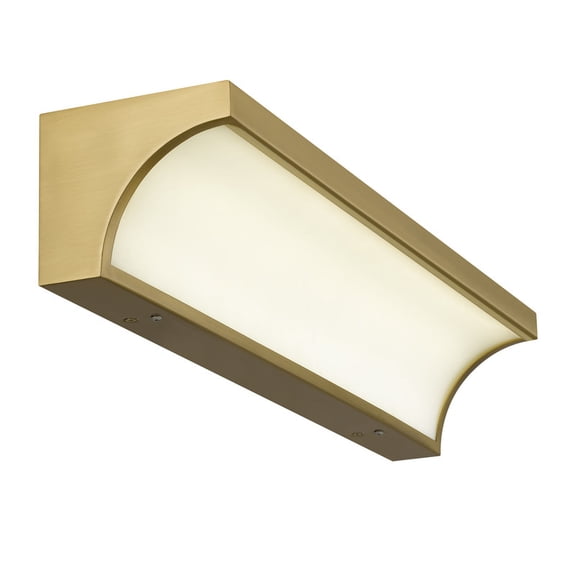 TICOZE 24 Inch Antique Brass Integrated LED Vanity Light Bar Modern Bathroom Vanity Light and Bathroom Wall Lights with 3CCT Selectable and Dimmable Function Dimmer Not Included