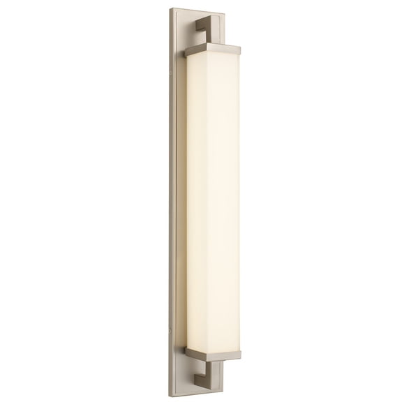 TICOZE 28 Inch Brushed Nickel Integrated LED Vanity Light Bar Modern Bathroom Vanity Light and Bathroom Wall Lights with 3CCT Selectable and Dual Mount Feature Dimmer Not Included