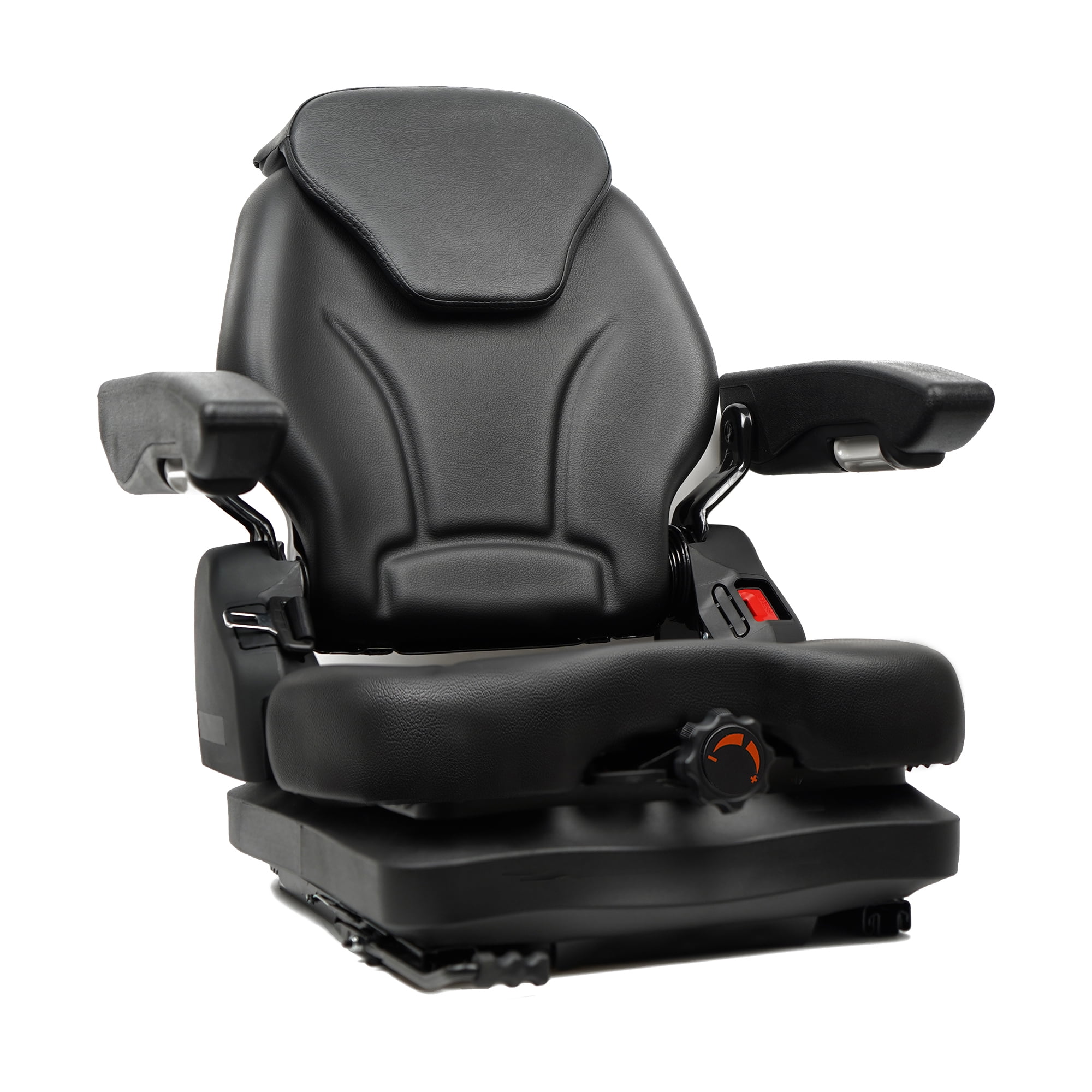 TICSEA Highback Tractor Seat with Low Suspension, Adjustable Features ...