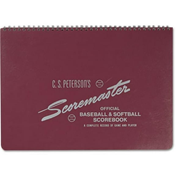 Peterson's 25 Game Baseball and Softball Scorebook