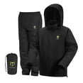 thumbnail image 1 of TIDEWE Rain Suit for Men and Women, Waterproof Breathable Lightweight 2 Piece Rainwear Set with Jacket and Pants for Outdoor Use, 1 of 9