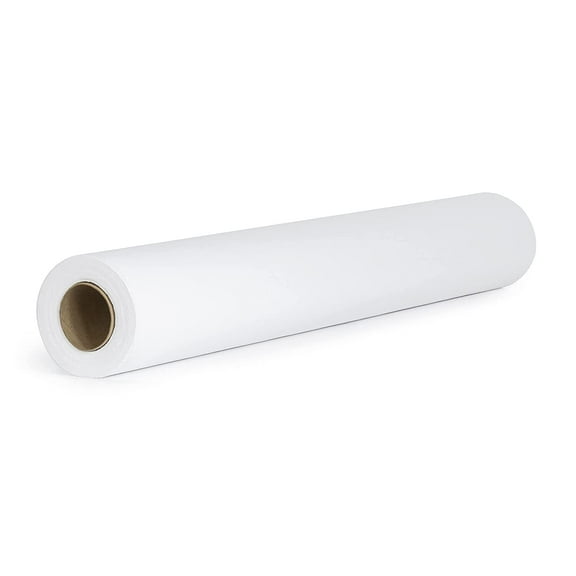 TIDI 980912 Barrier Table Paper Smooth 18 in. x 225 Ft. White Smooth (Each)