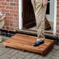 thumbnail image 1 of TIDITA 3.5" Acacia Wood One Step Stool for Elderly with Non-Slip Pads, 550 lbs Wooden Mobility Step Foot Stools for Adults, Bed, Bathroom, Garden, 1 of 6
