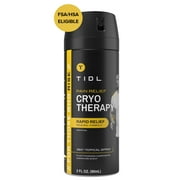 TIDL Cryotherapy Menthol Topical Pain Relief Spray for Body Aches & Pains, 3 oz