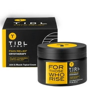 TIDL Cryotherapy Penetrating Menthol Pain Cream, Targeted Pain Relief for Muscle & Joint Pain, 3 oz