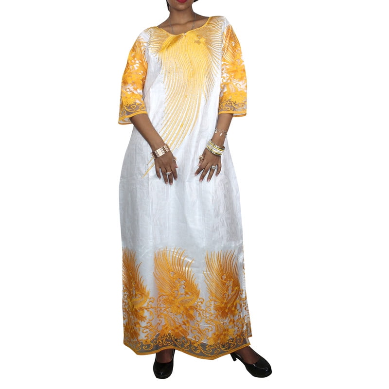 African dresses outlet with embroidery