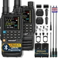 thumbnail image 1 of TIDRADIO TD-H3 GMRS Radios Handheld, APP/Web Bluetooth Programming, 8-Band Long Range Walkie Talkies Two Way Radios, Air Band, Freq Copy, DTMF, NOAA Weather, 2500mAh, 15.15in Antenna - Full Kit 2 Pac, 1 of 6