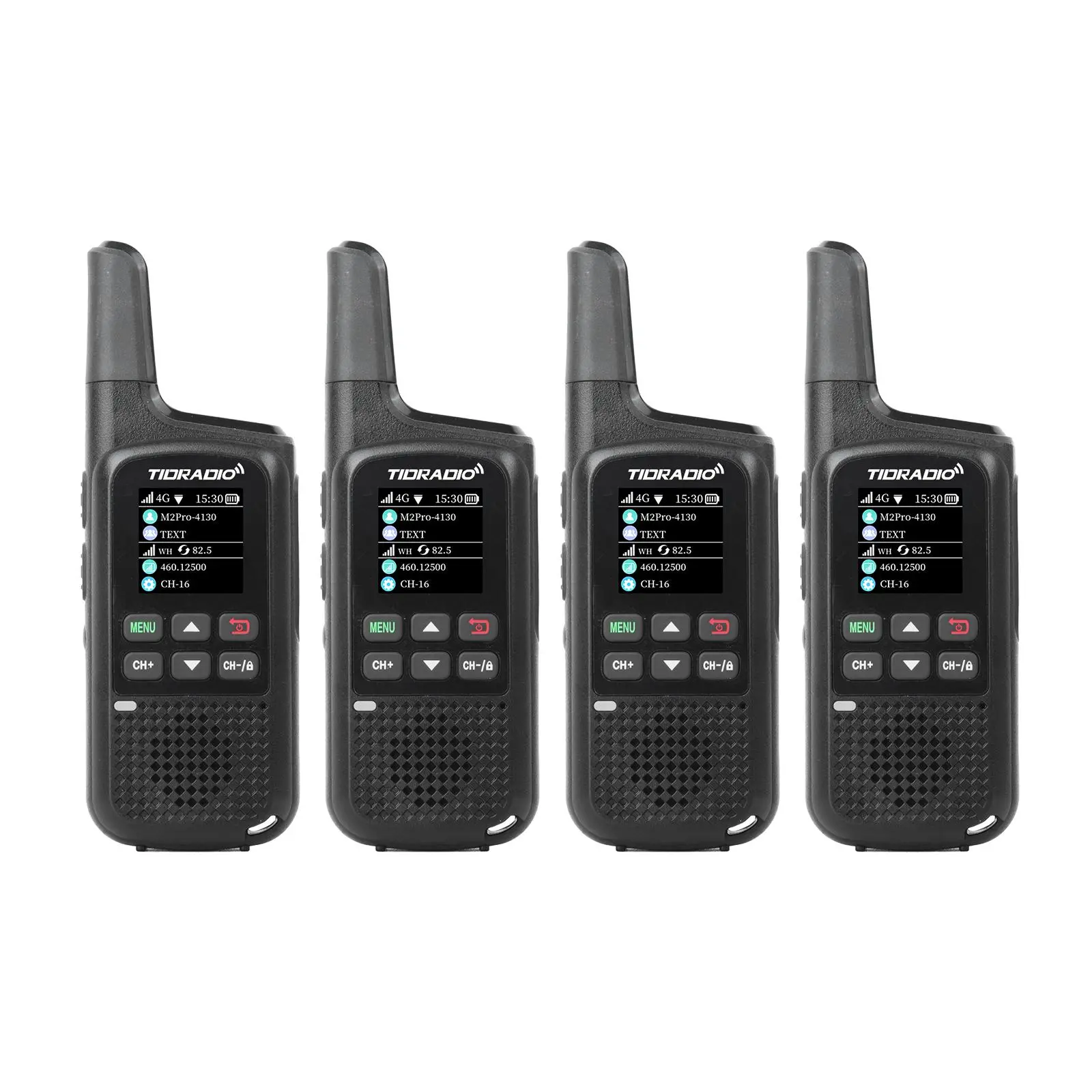 TIDRADIO TD-M2 PRO Global Rapid Walkie Talkie, Dual-PTT Dual-Mode Dual ...