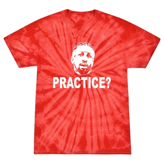 TIE-DYE Allen Iverson We Talkin Bout Practice Philadelphia Shirt T-Shirt
