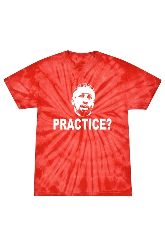 TIE-DYE Allen Iverson We Talkin Bout Practice Philadelphia Shirt T-Shirt