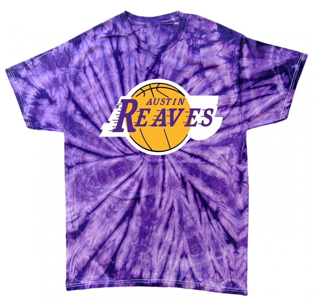 lakers tie dye shirt