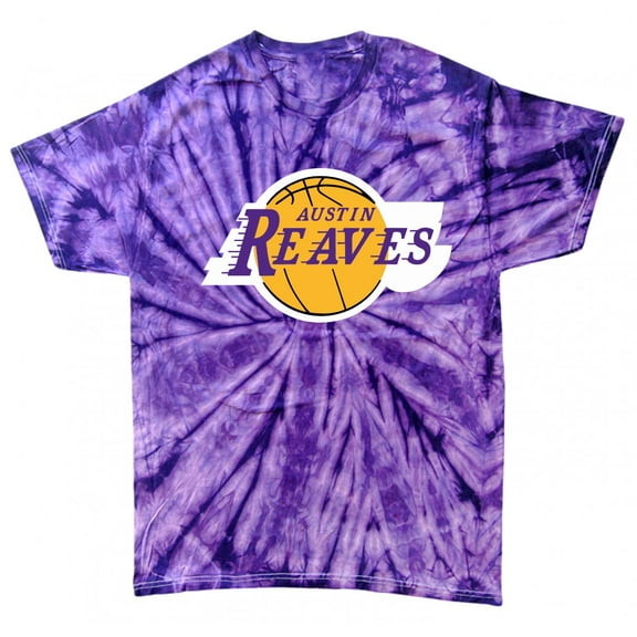 TIE-DYE Austin Reaves Lakers Logo Dunk Shirt T-Shirt