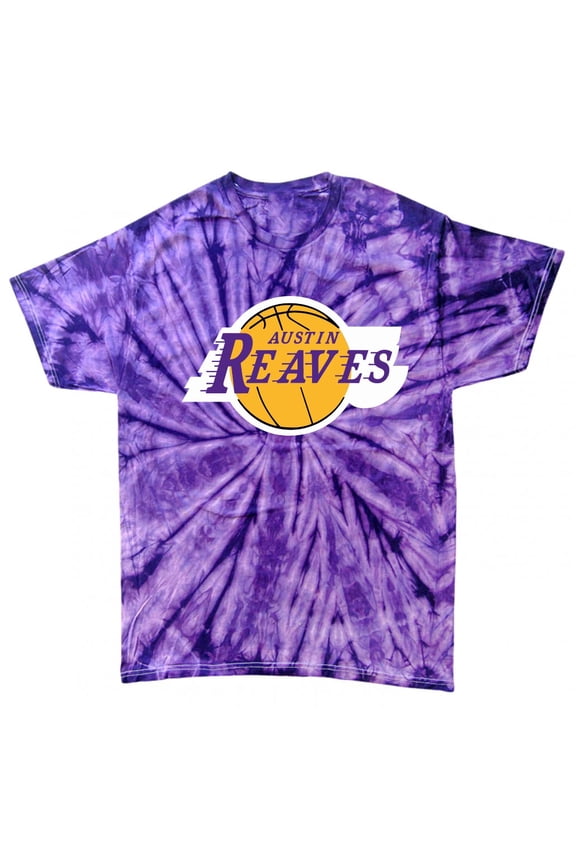 TIE-DYE Austin Reaves Lakers Logo Dunk Shirt T-Shirt