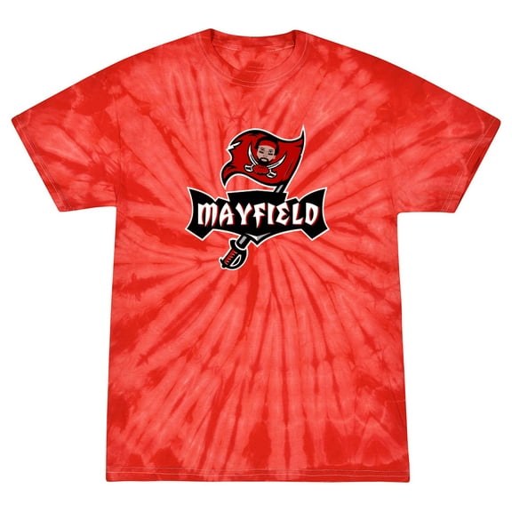 TIE-DYE Baker Mayfield Logo Bucs Buccaneers Shirt T-Shirt