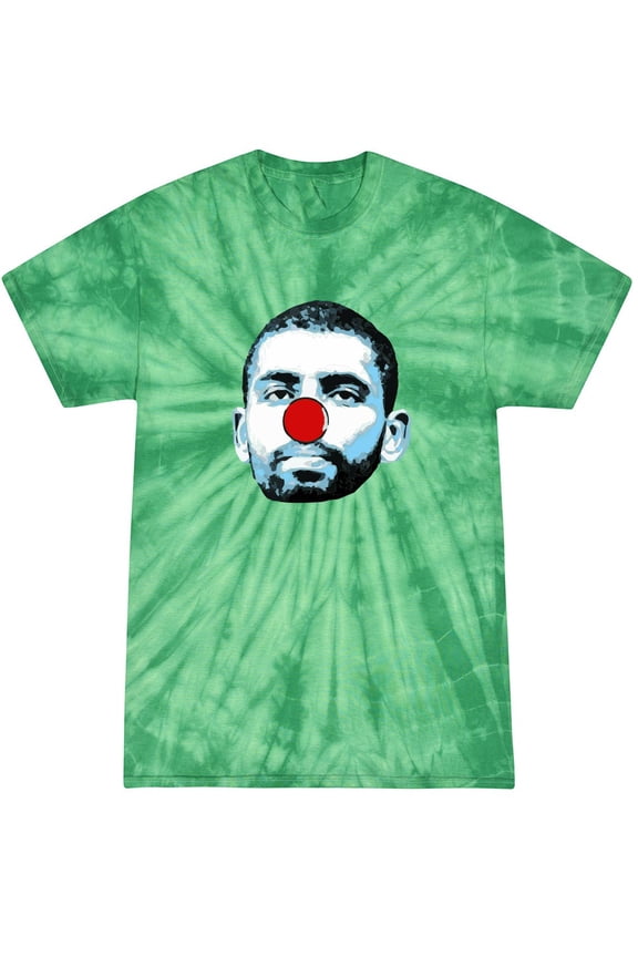 TIE-DYE Celtics Kyrie Irving Clown T-shirt