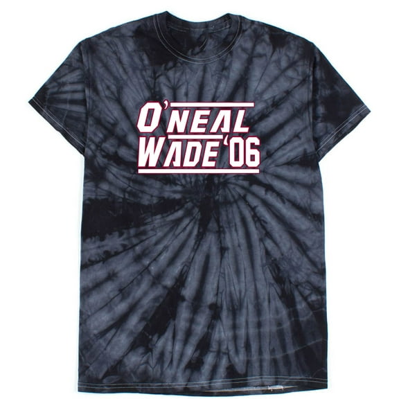 TIE-DYE Heat Dwyane Wade Shaquille O'Neal Shaq 2006 T-shirt