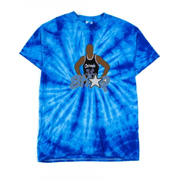 TIE-DYE Magic Shaq Logo Shaquille Shaquille O'Neal Shaq T-shirt